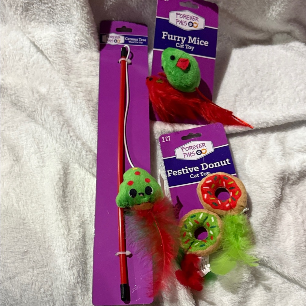 Forever Pals Cat Toys Set